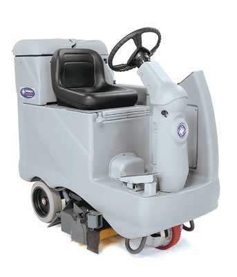 a ride on, commercial carpet cleaner